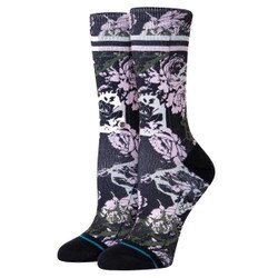Stance La Vie En Rose Crew Sock Women's in Black